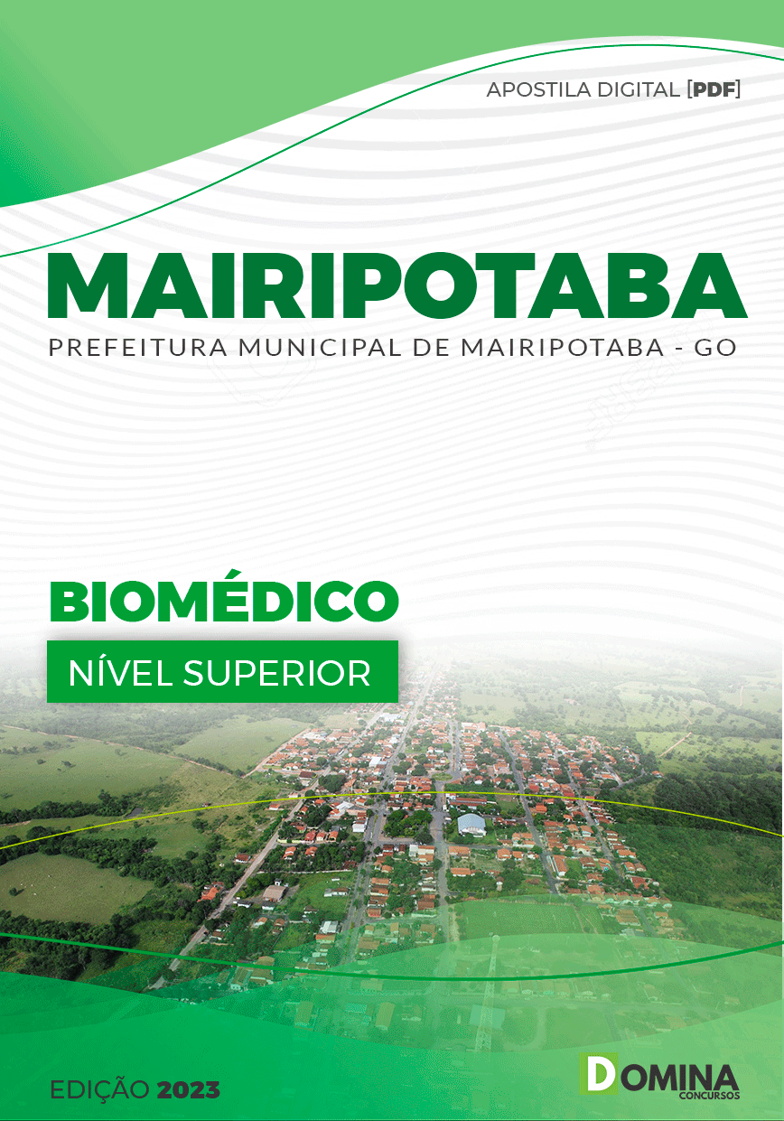 Apostila Pref Mairipotaba GO 2023 Biomédico