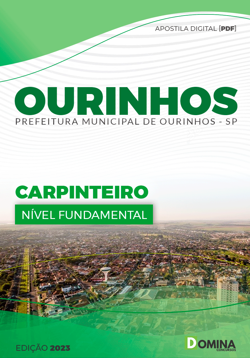 Apostila Concurso Pref Ourinhos SP 2023 Carpinteiro