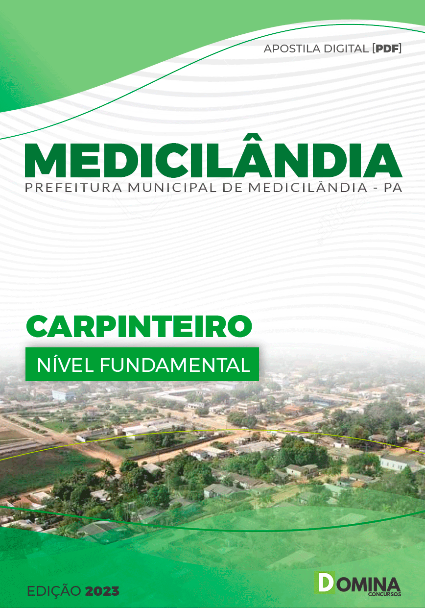 Apostila Digital Pref Medicilândia PA 2023 Carpinteiro