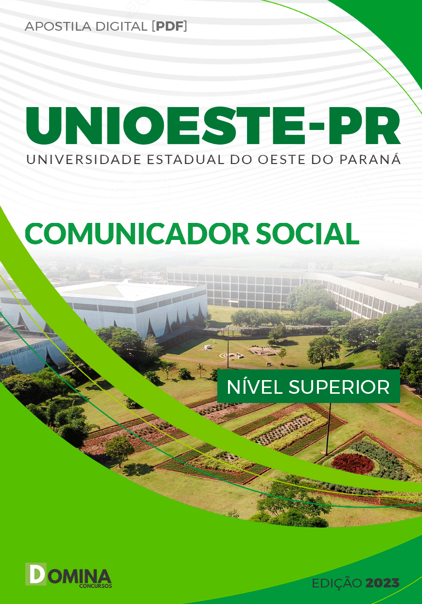 Apostila Concurso Unioeste PR 2023 Comunicador Social