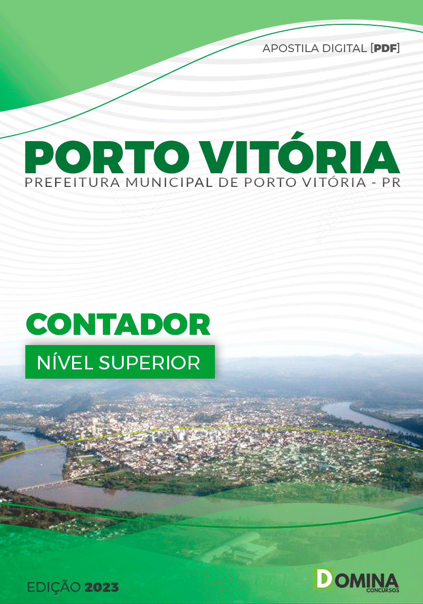 Apostila Concurso Pref Porto Vitória PR 2023 Contador