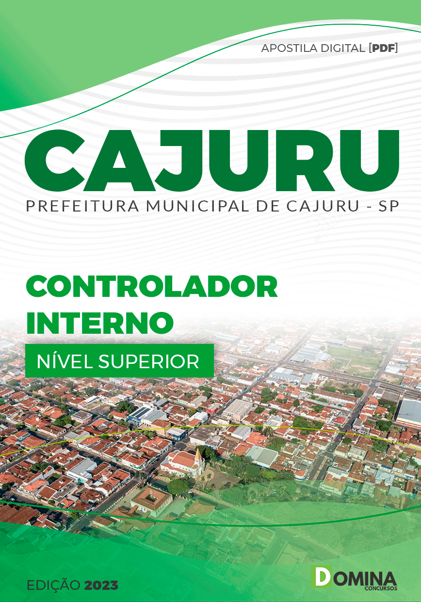 Apostila Pref Cajuru SP 2023 Controlador Interno