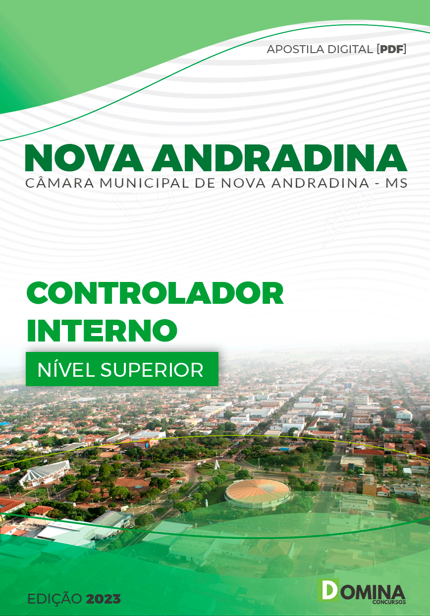 Apostila Concurso Pref Andradina MG 2023 Controlador Interno