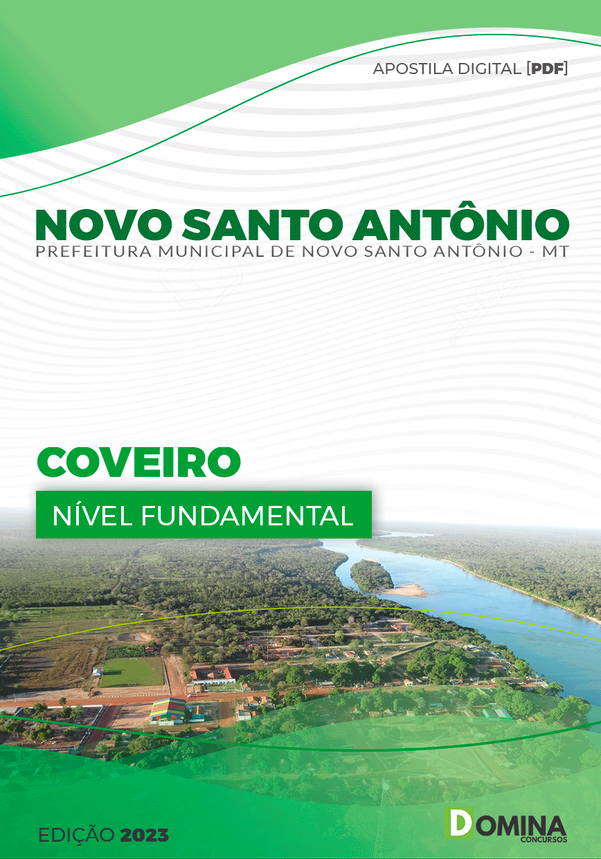 Apostila Seletivo Pref Santo Antônio MT 2023 Coveiro