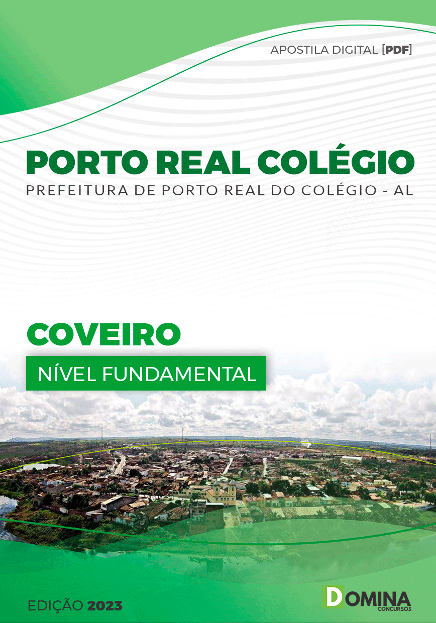 Apostila Pref Porto Real do Colégio AL 2023 Coveiro
