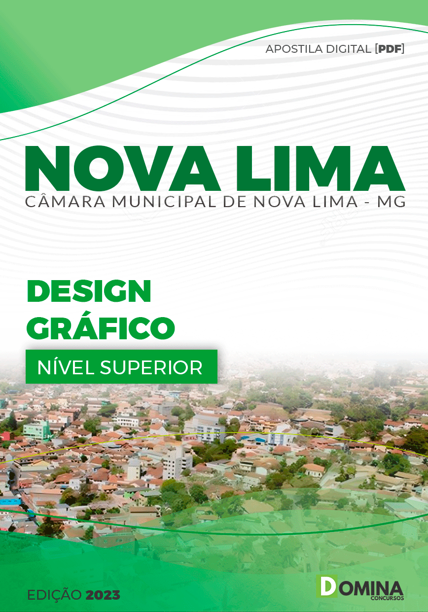 Apostila Digital Pref Nova Lima MG 2023 Design Gráfico