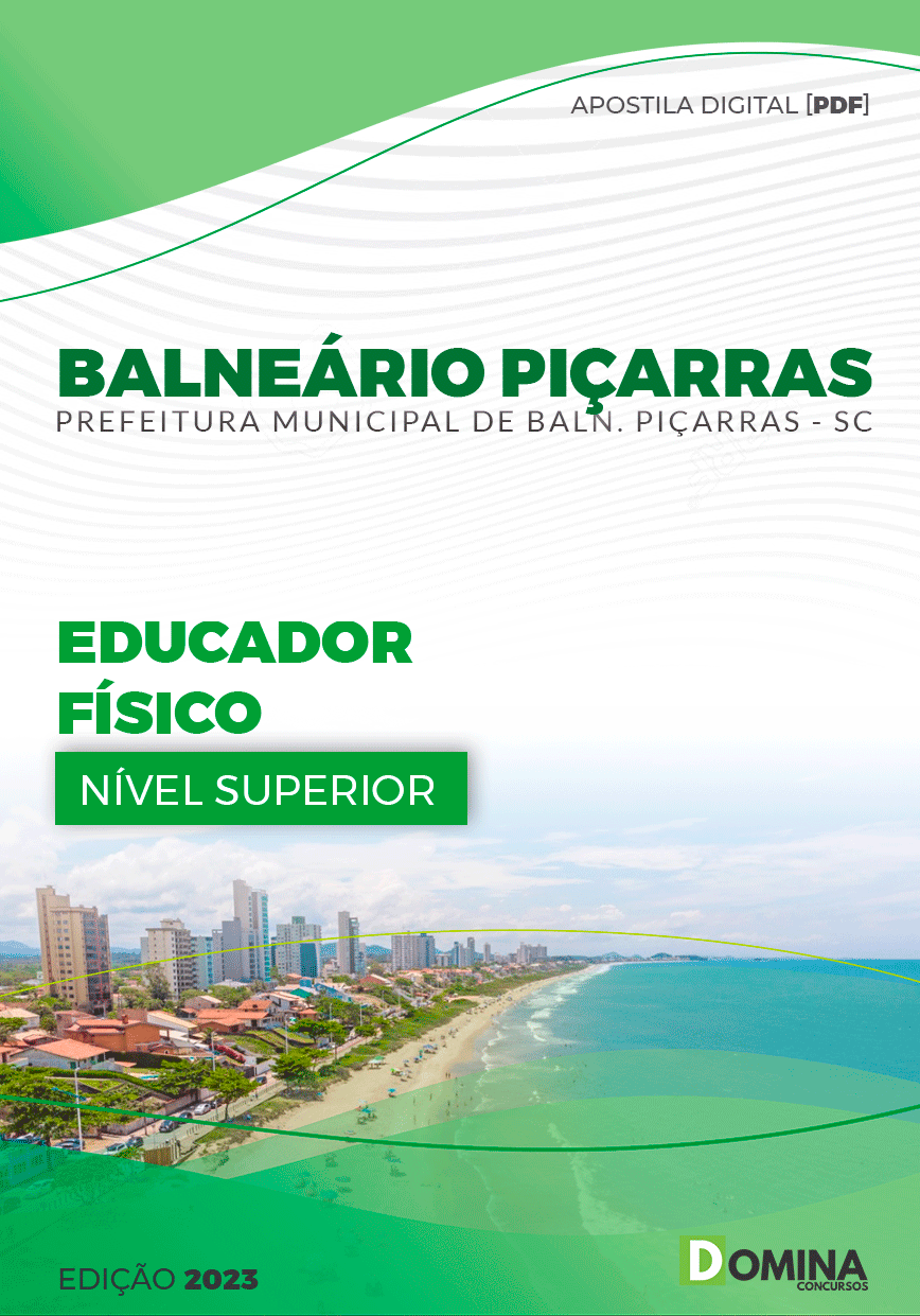 Apostila Pref Balneário Piçarras SC 2023 Educador Físico