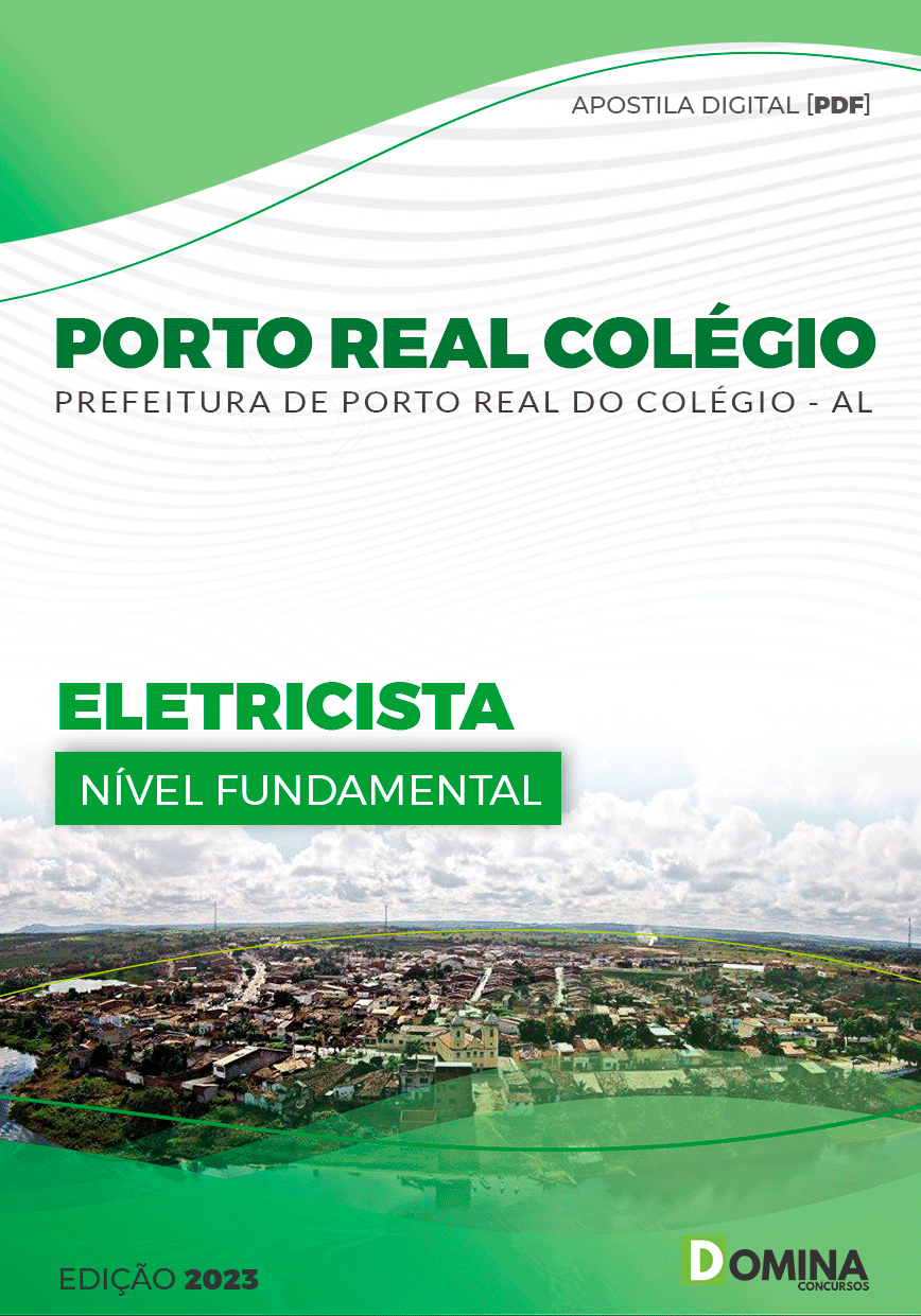 Apostila Pref Porto Real do Colégio AL 2023 Eletricista