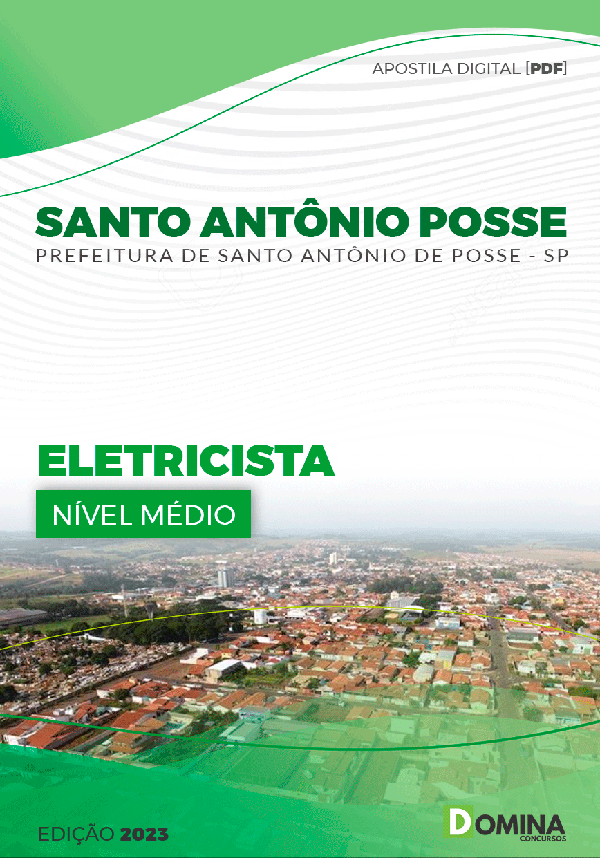 Apostila Pref Santo Antônio Posse SP 2023 Eletricista