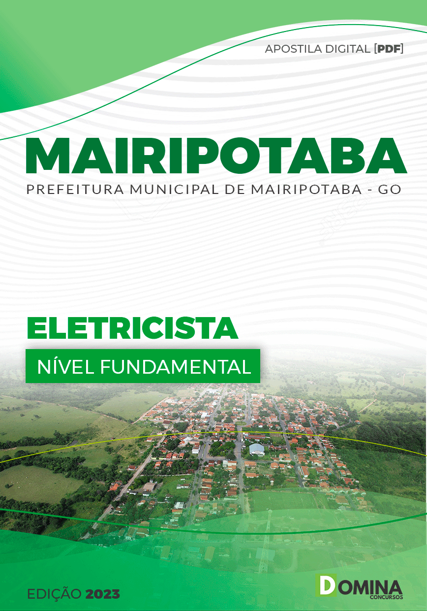 Apostila Concurso Pref Mairipotaba GO 2023 Eletricista