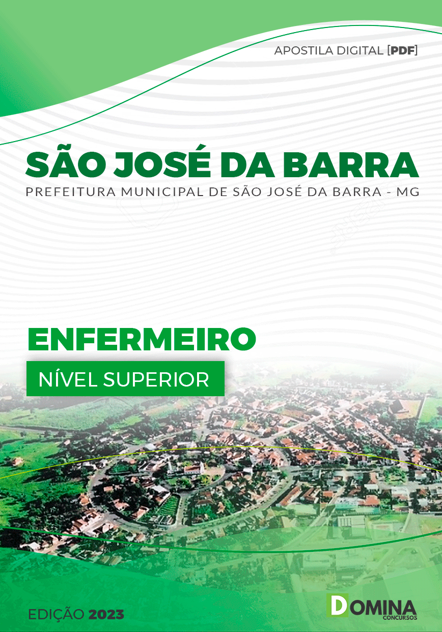 Apostila Pref São José da Barra MG 2023 Enfermeiro
