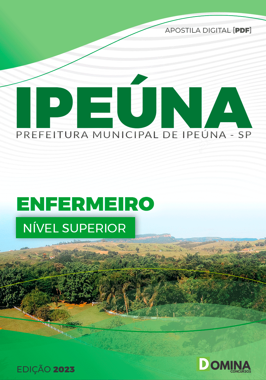 Apostila Concurso Pref Ipeúna SP 2023 Enfermeiro