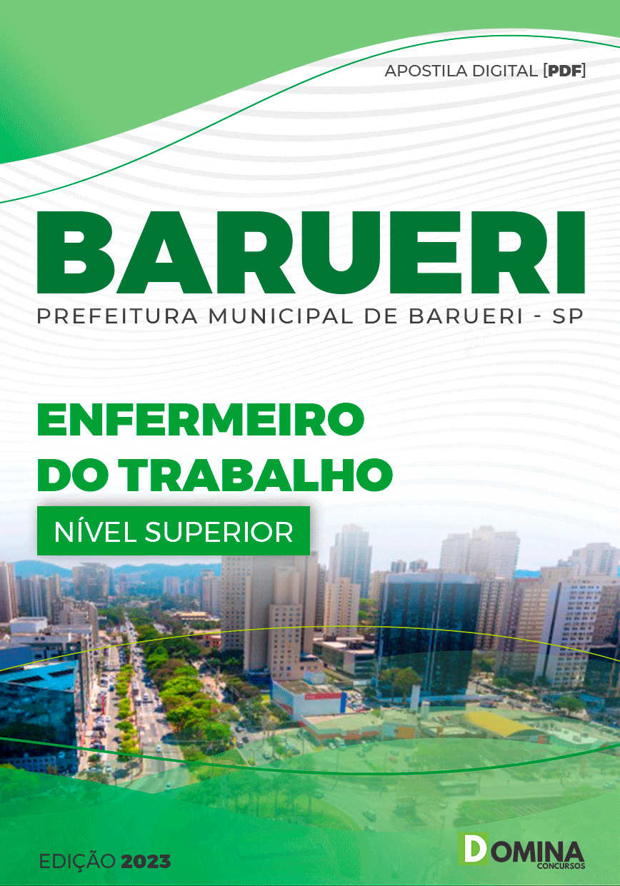 Apostila Pref Barueri SP 2023 Enfermeiro Trabalho