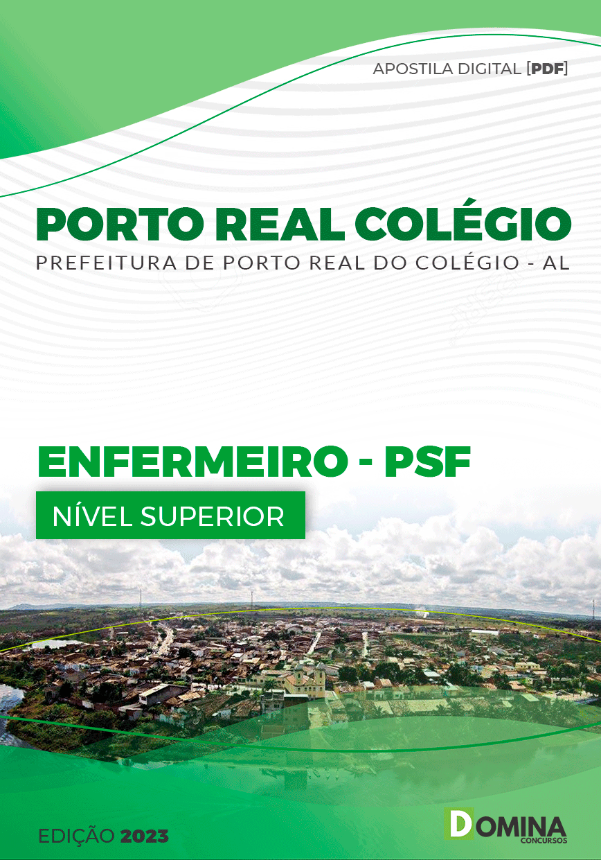 Apostila Pref Porto Real do Colégio AL 2023 Enfermeiro PSF