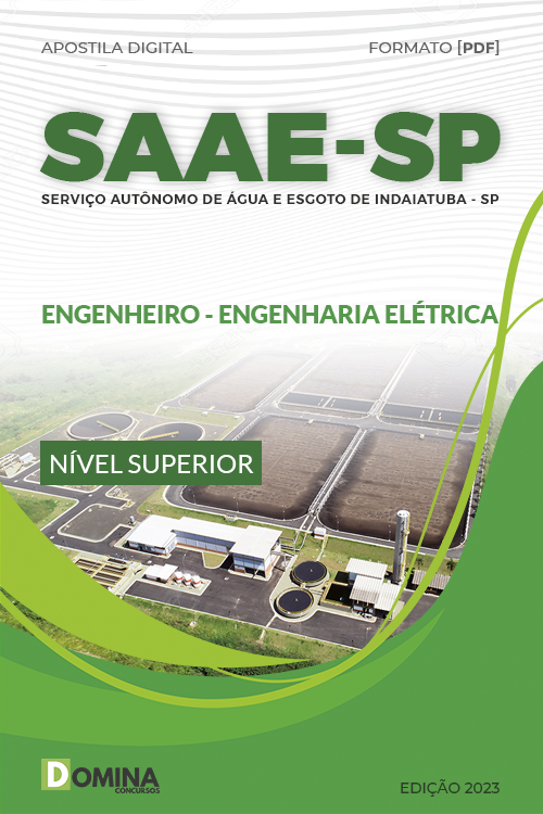 Apostila SAAE Indaiatuba SP 2023 Engenharia Elétrica