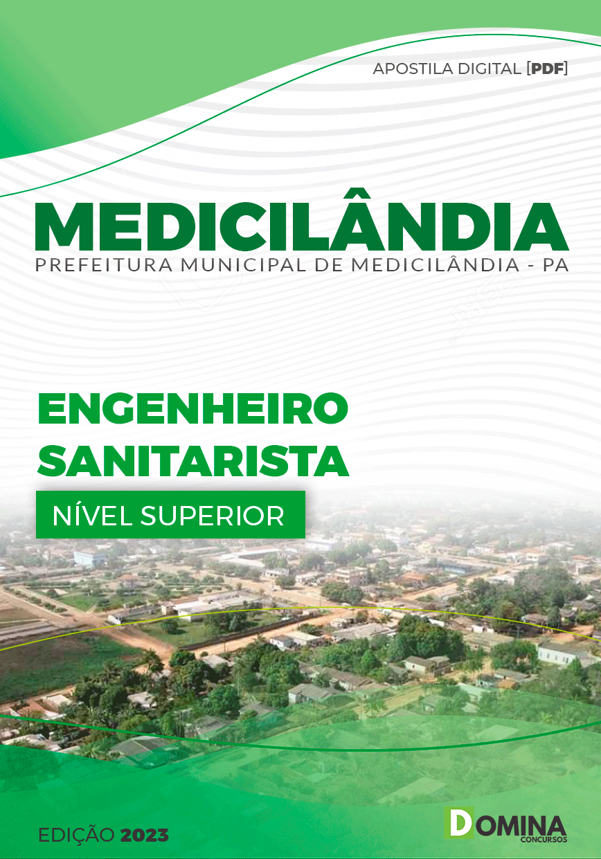 Apostila Pref Medicilândia PA 2023 Engenheiro Sanitarista