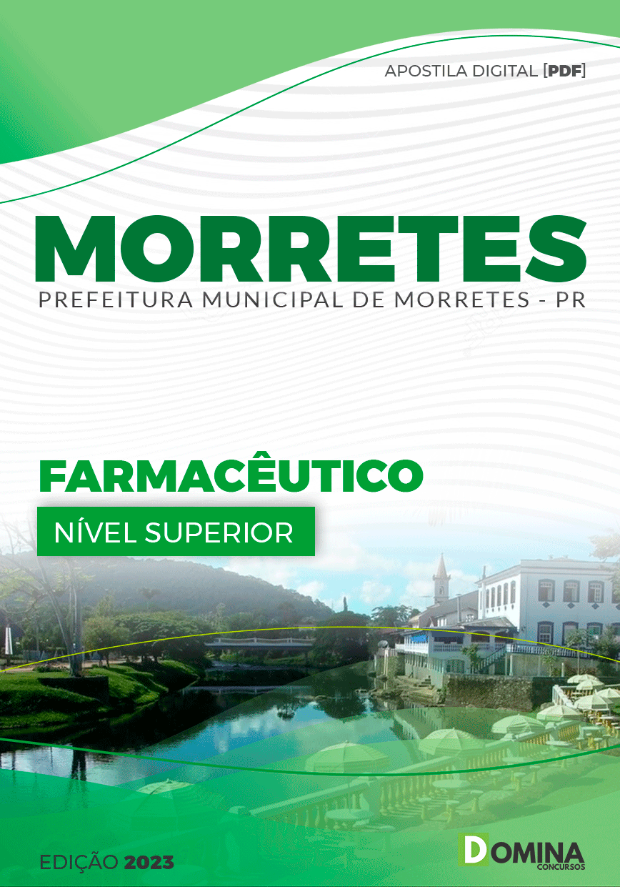 Apostila Concurso Pref Morretes PR 2023 Farmacêutico