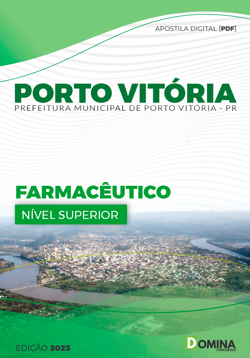 Apostila Pref Porto Vitória PR 2023 Farmacêutico
