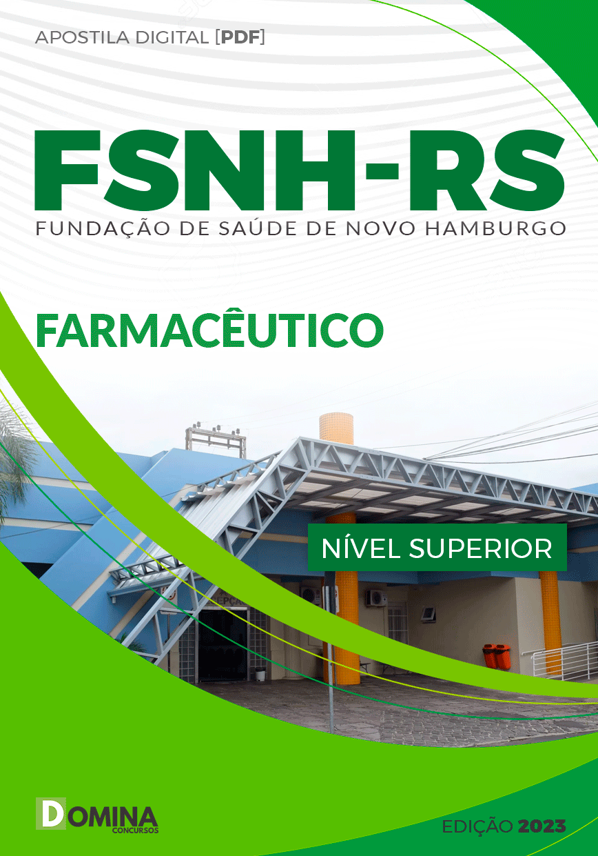 Apostila Concurso Público FSNH RS 2023 Farmacêutico