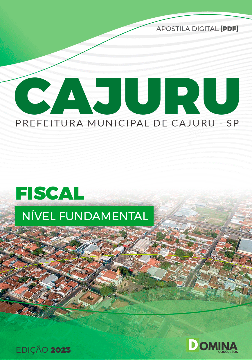 Apostila Concurso Pref Cajuru SP 2023 Fiscal