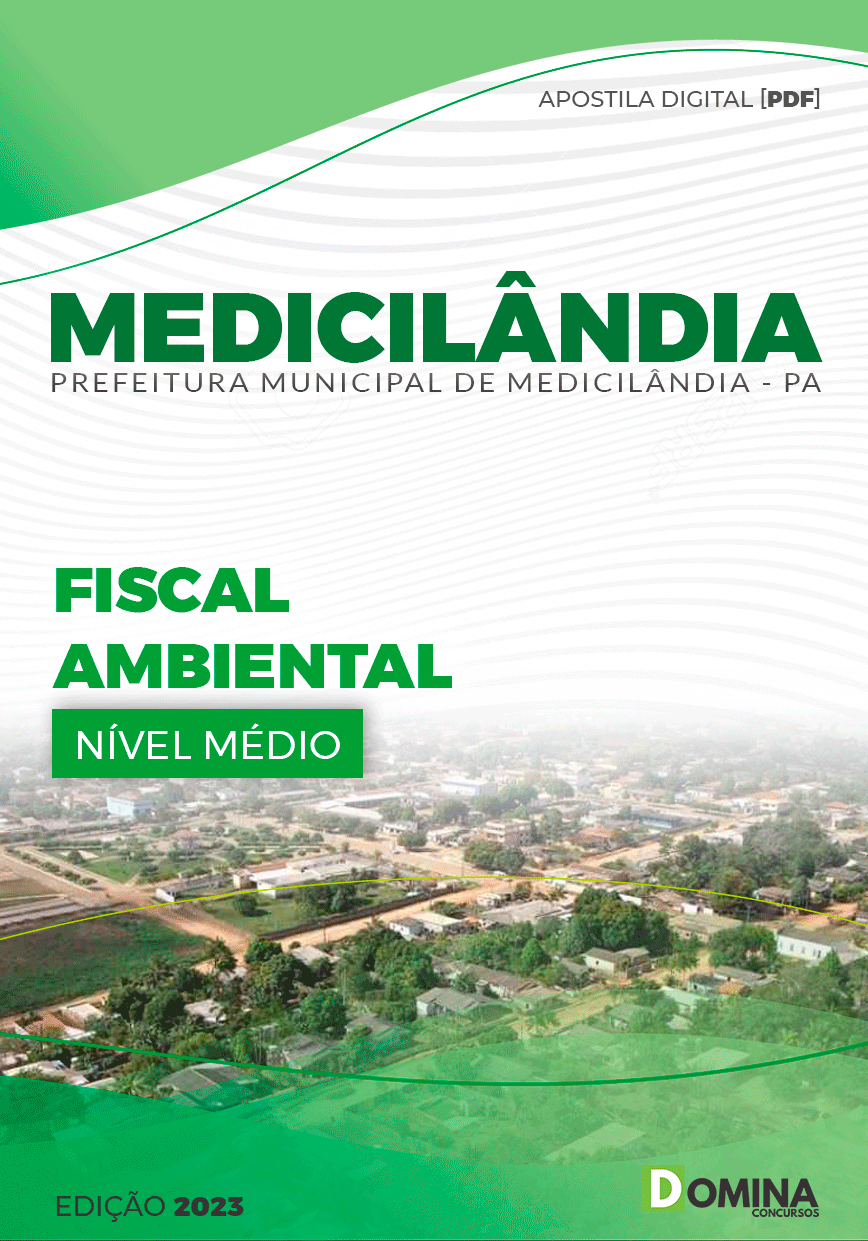 Apostila Digital Pref Medicilândia PA 2023 Fiscal Ambiental