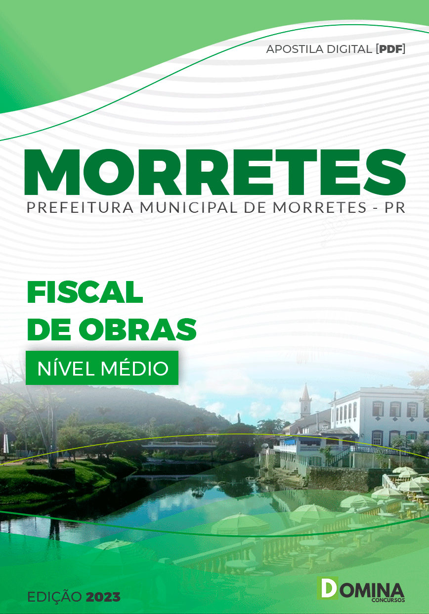 Apostila Concurso Pref Morretes PR 2023 Fiscal Obras