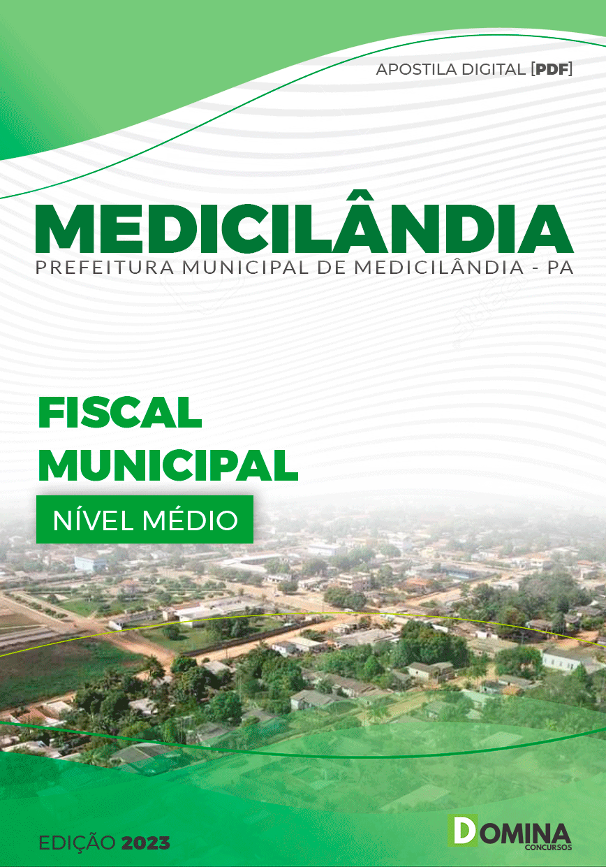 Apostila Digital Pref Medicilândia PA 2023 Fiscal Municipal