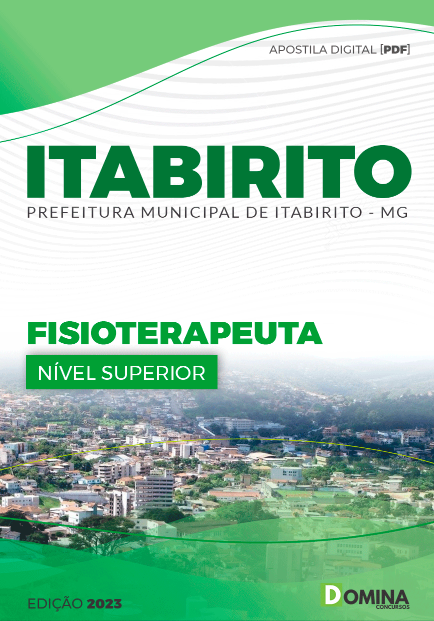 Apostila Concurso Pref Itabirito MG 2023 Fisioterapeuta