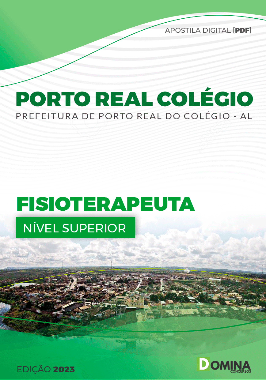 Apostila Pref Porto Real do Colégio AL 2023 Fisioterapeuta