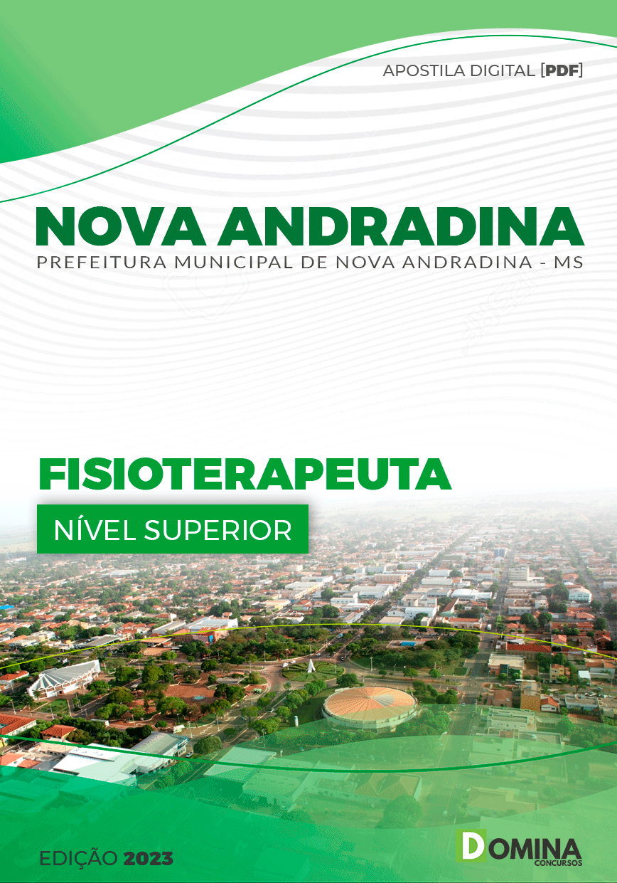 Apostila Digital Pref Andradina MG 2023 Fisioterapeuta