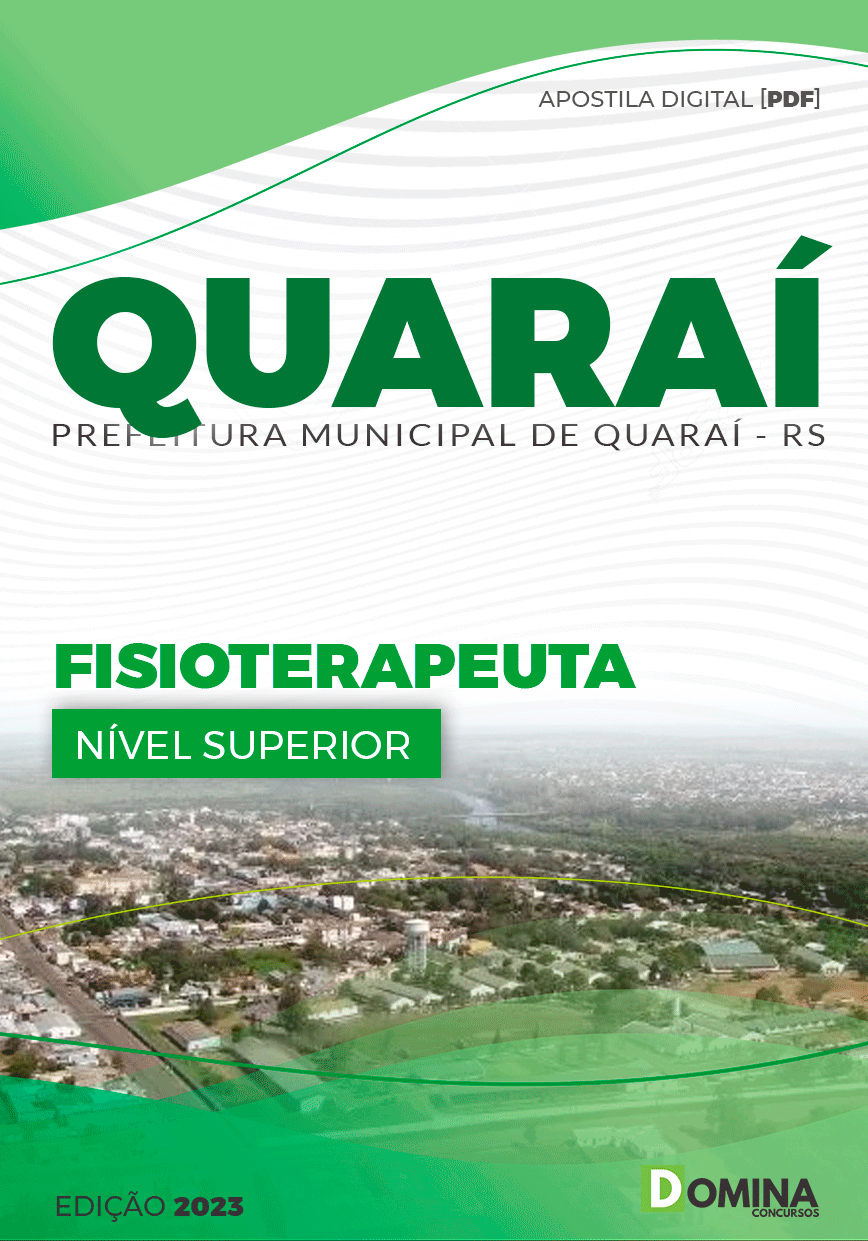 Apostila Concurso Pref Quaraí RS 2023 Fisioterapeuta