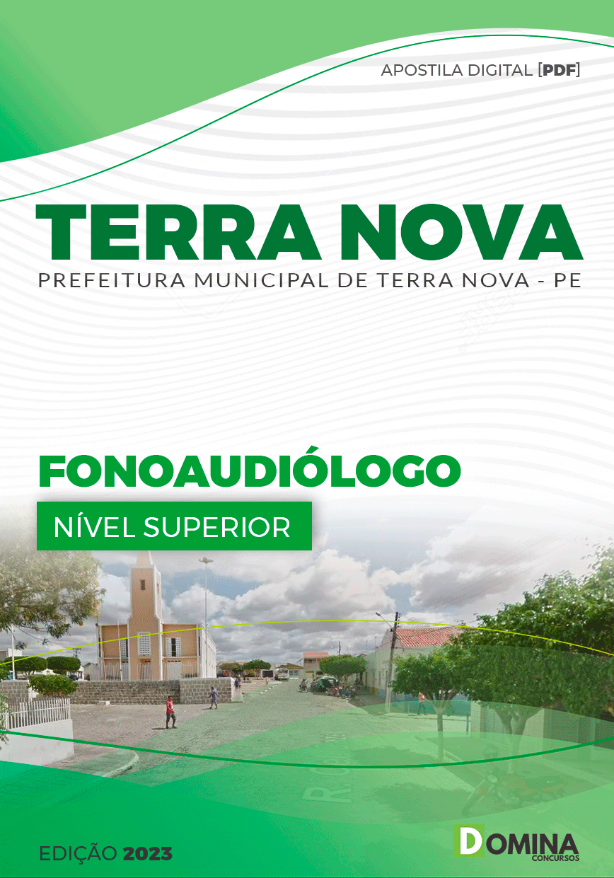 Apostila Digital Pref Terra Nova PE 2023 Fonoaudiólogo