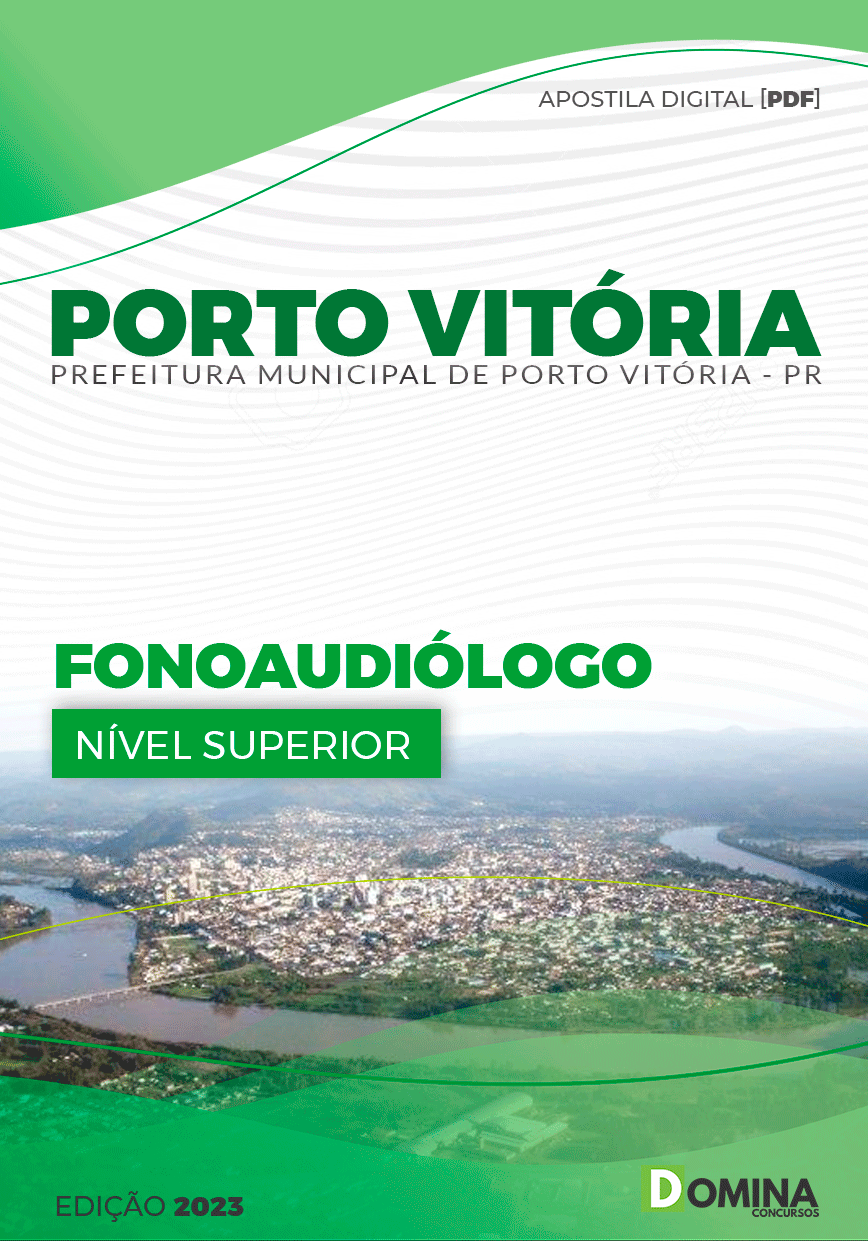 Apostila Pref Porto Vitória PR 2023 Fonoaudiólogo