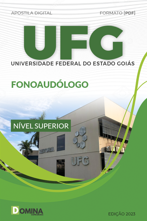 Apostila Digital Concurso UFG 2023 Fonoaudiólogo