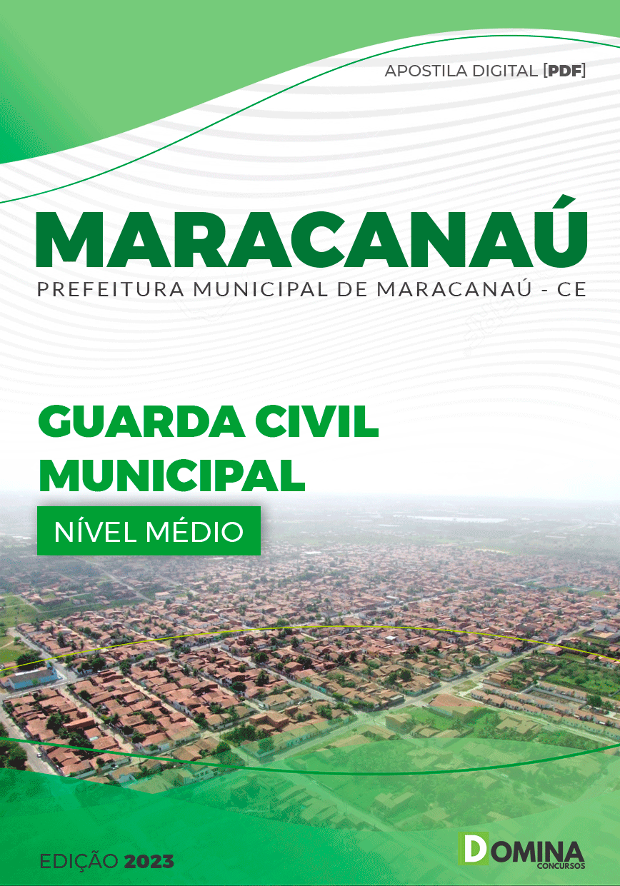 Apostila Pref Maracanaú CE 2023 Guarda Civil Municipal