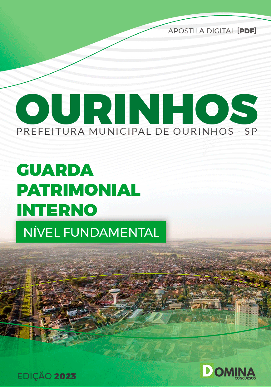 Apostila Pref Ourinhos SP 2023 Guarda Patrimonial Interno
