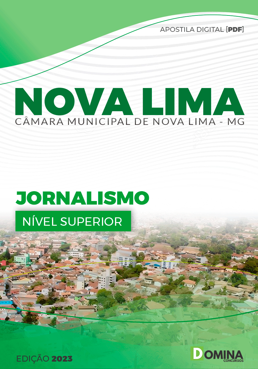 Apostila Digital Pref Nova Lima MG 2023 Jornalismo