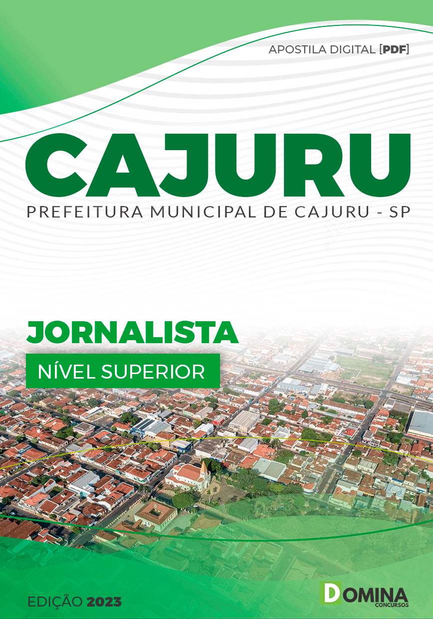 Apostila Concurso Pref Cajuru SP 2023 Jornalista