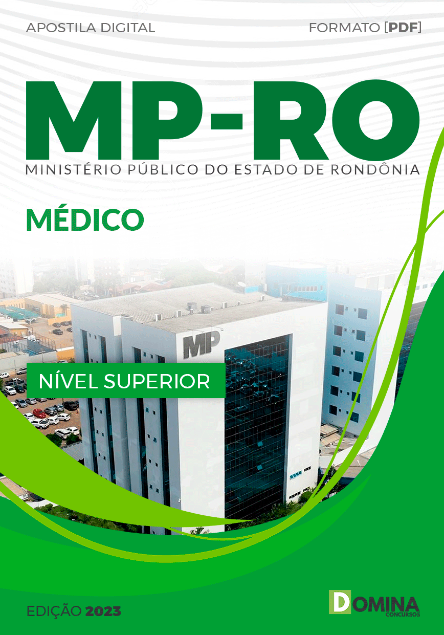 Apostila Concurso Público MP RO 2023 Médico