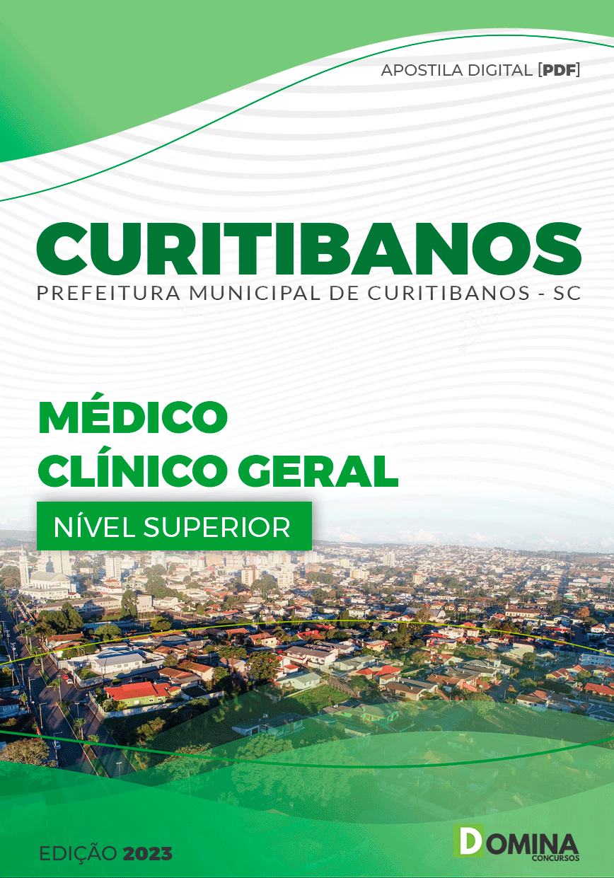 Apostila Digital Pref Curitibanos SC 2023 Médico Clínico Geral