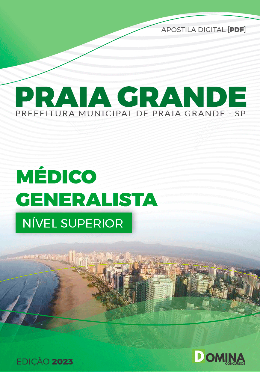 Apostila Pref Praia Grande SP 2023 Médico Generalista
