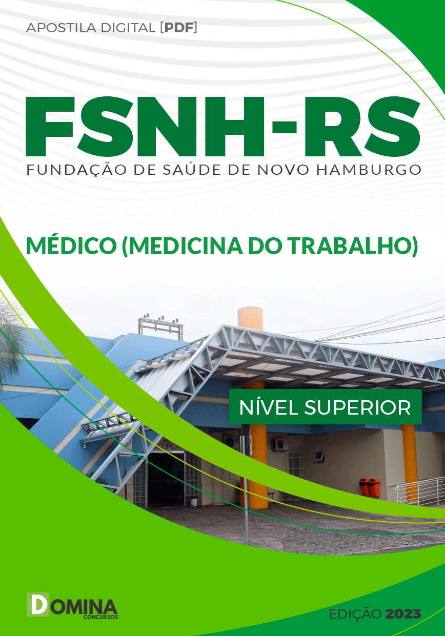 Apostila Concurso Público FSNH RS 2023 Médico Medicina Trabalho