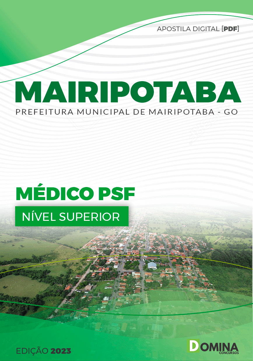 Apostila Pref Mairipotaba GO 2023 Médico PSF