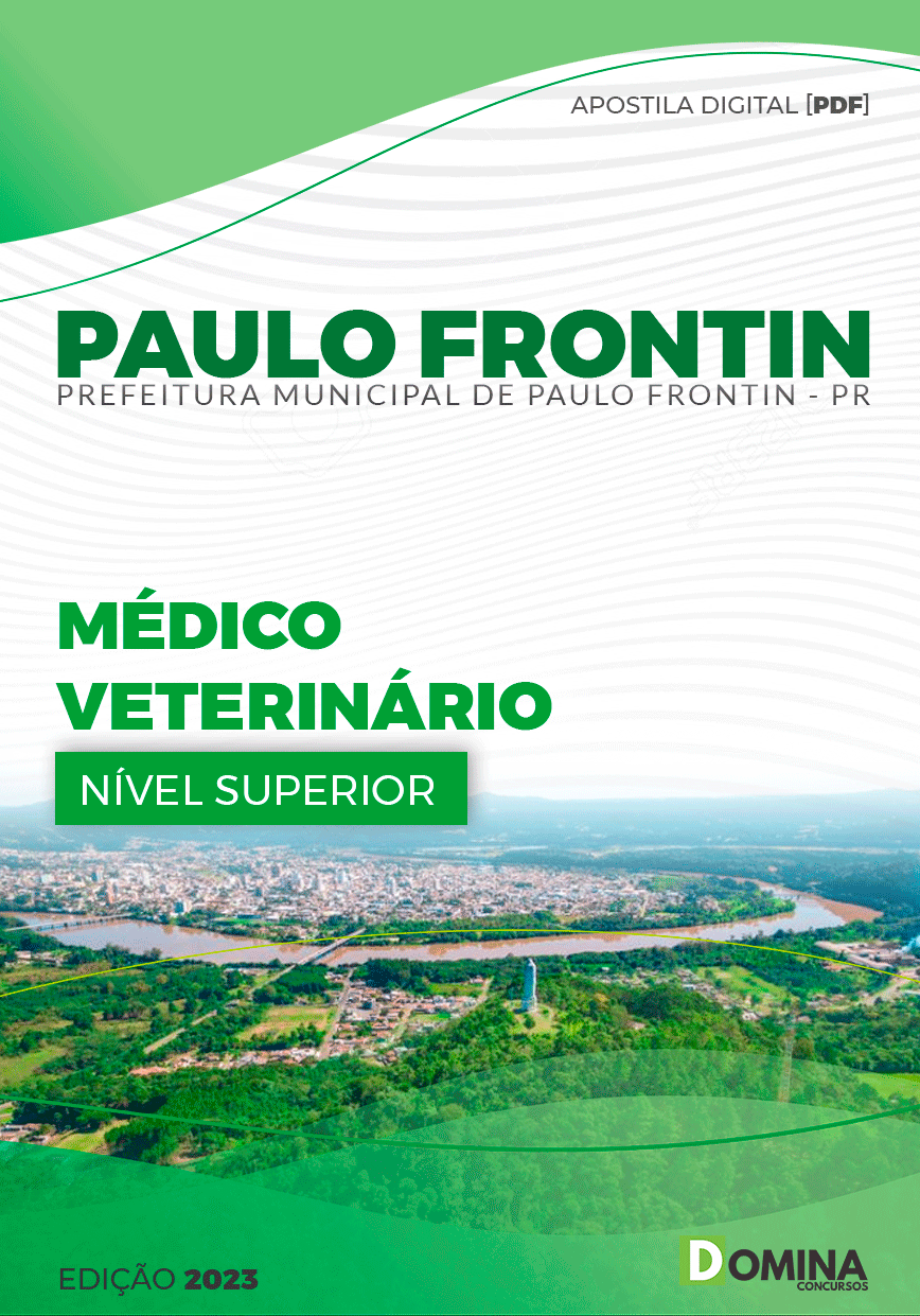 Apostila Pref Paulo Frontin PA 2023 Médico Veterinário
