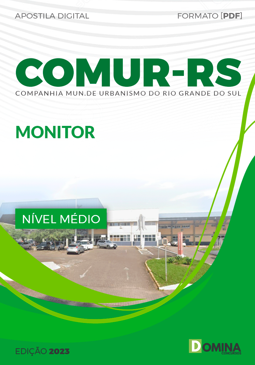 Apostila Concurso COMUR RS 2023 Monitor