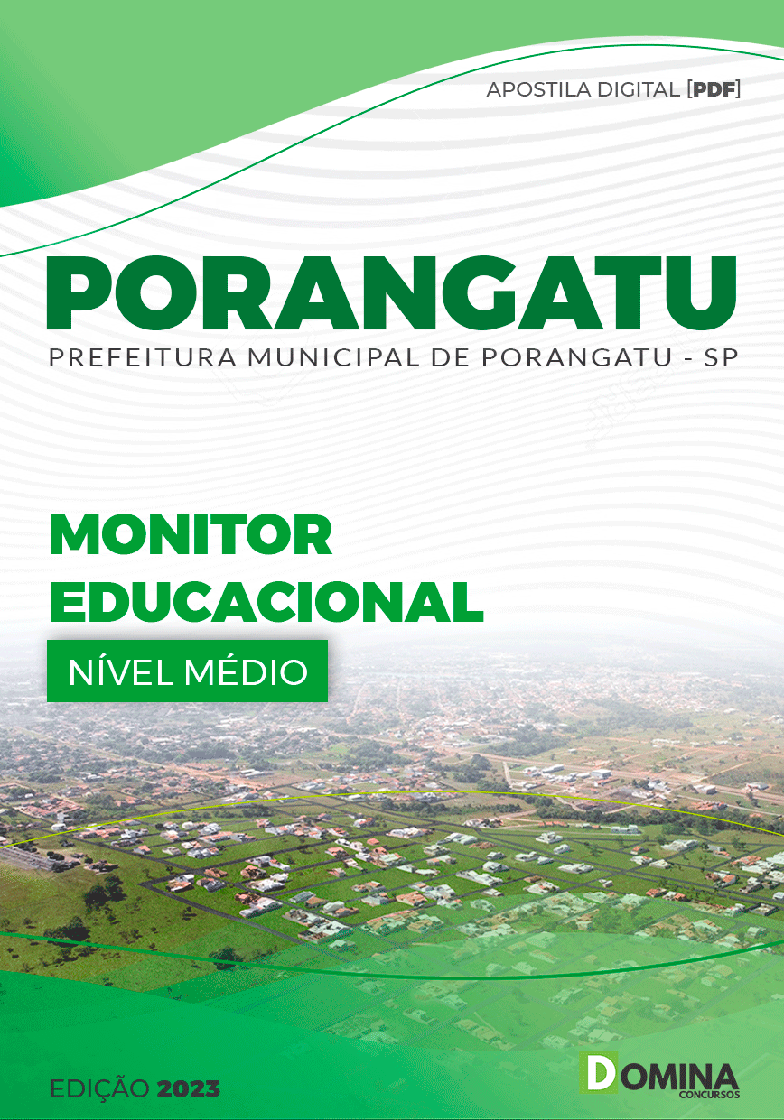 Apostila Digital Pref Porangatu GO 2023 Monitor Educacional