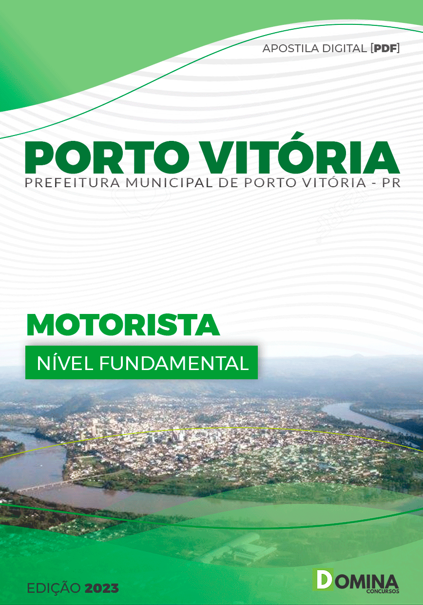 Apostila Concurso Pref Porto Vitória PR 2023 Motorista