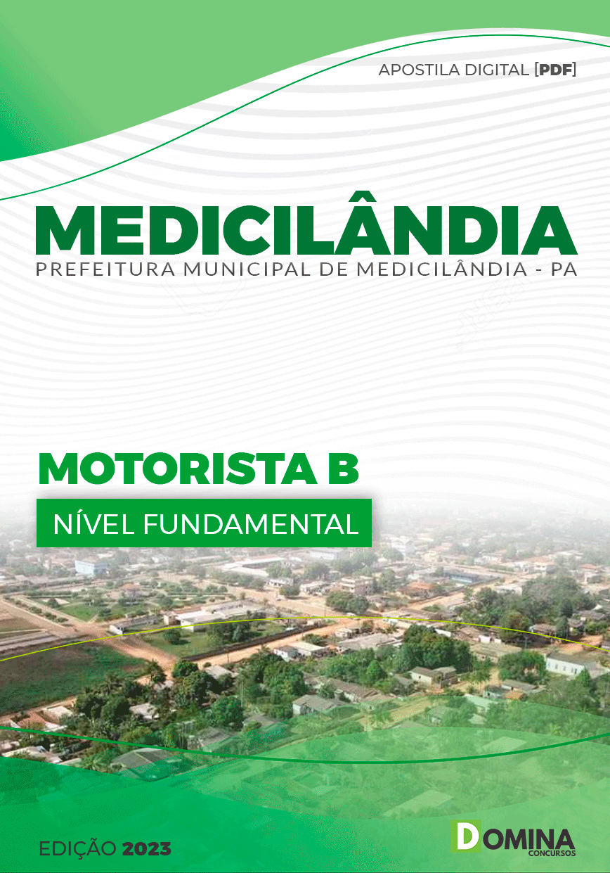 Apostila Digital Pref Medicilândia PA 2023 Motorista B