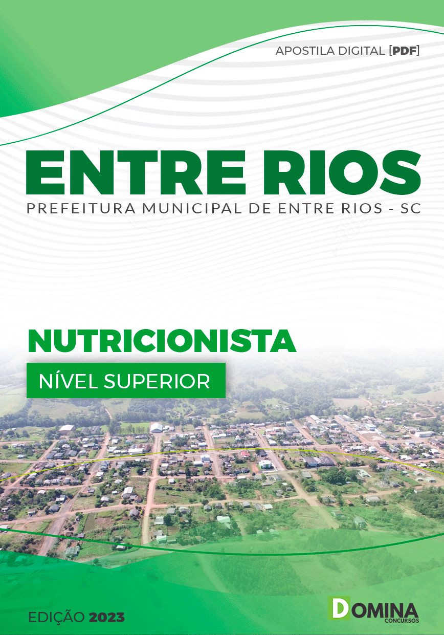 Apostila Pref de Entre Rios SC 2023 Nutricionista