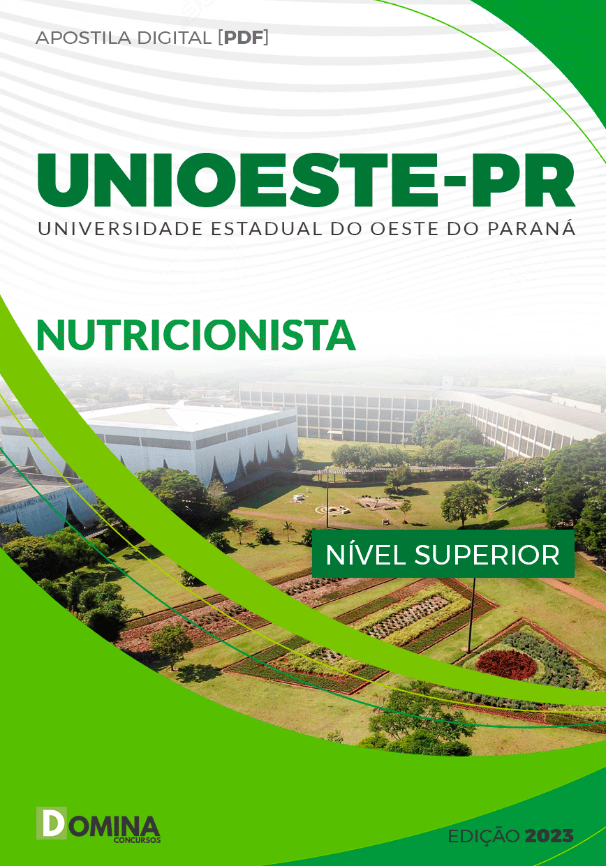 Apostila Concurso Unioeste PR 2023 Nutricionista